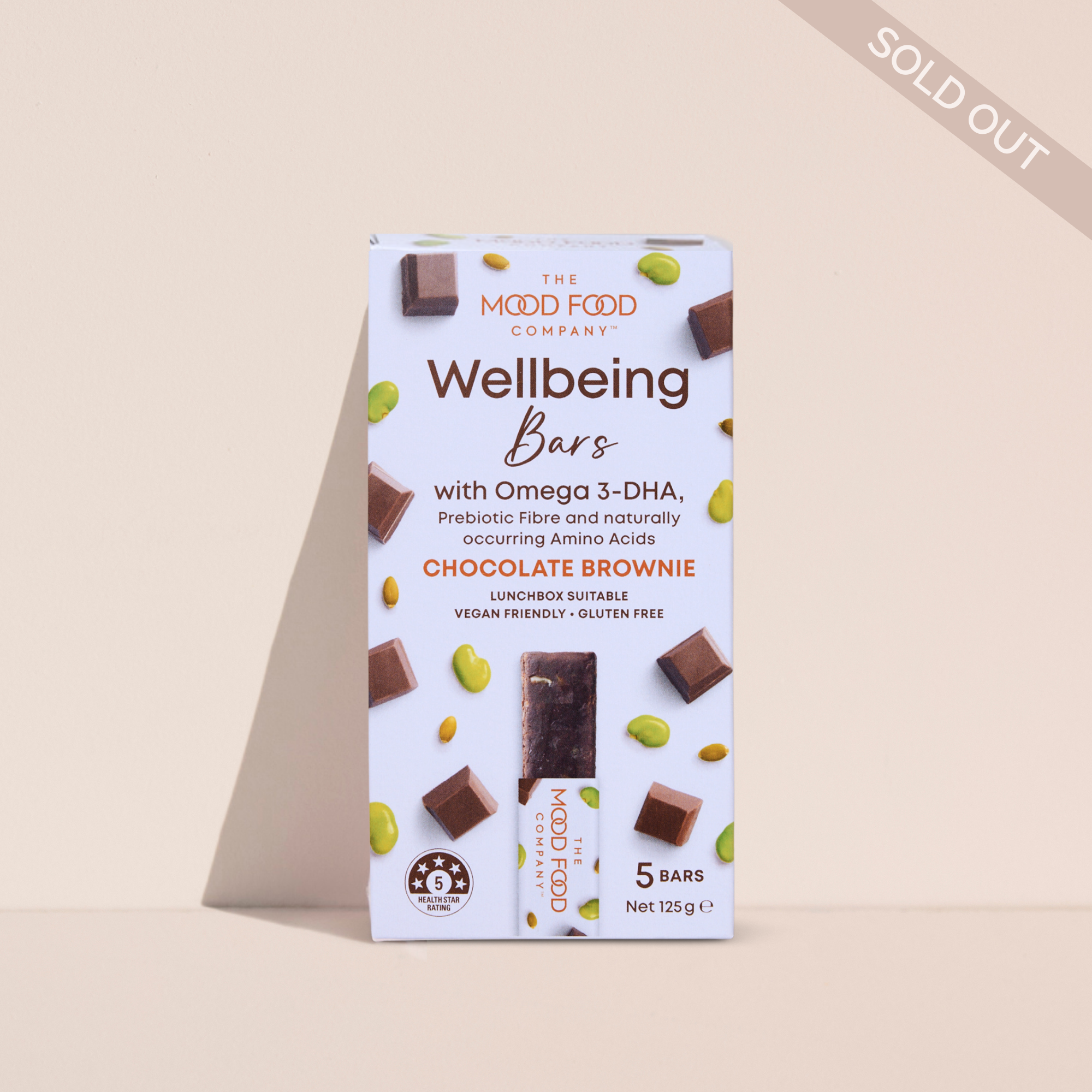 Chocolate Brownie Wellbeing Bars | 5-Pack